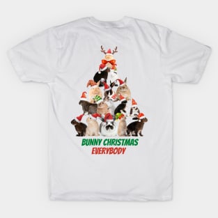 Funny Bunnies Tree T-Shirt